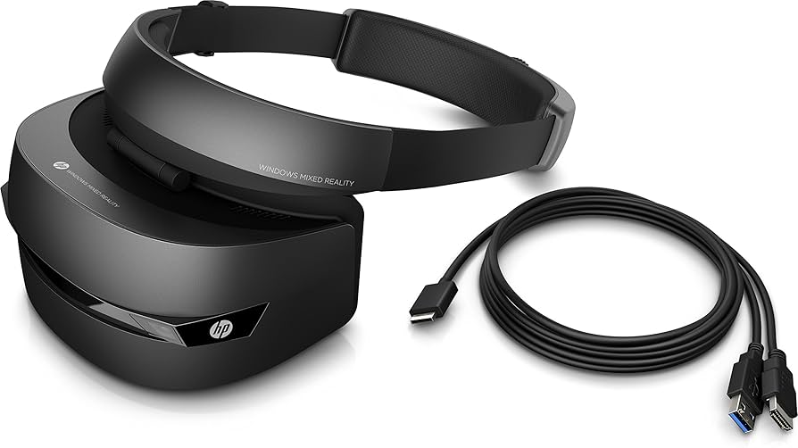 HP Windows Mixed Reality Headset VR1000-100nn – Black-Jet